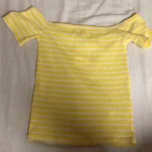 off the shoulder t-shirt
